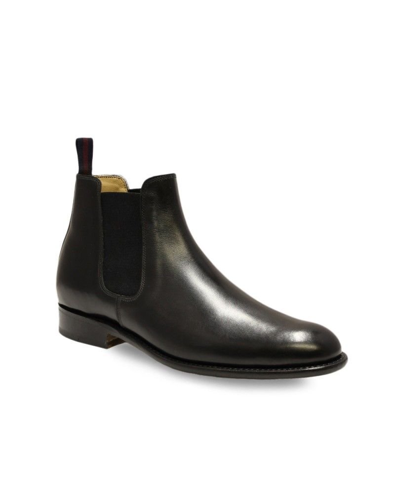 Sanders - Chelsea Bucharest Boots Black Calf Leather